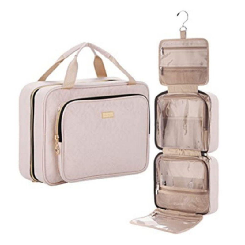 Inventario de artículos de higiene de moda maquillaje bolsa bolsa