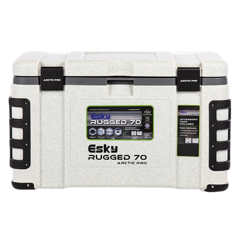 Incubadora de hielo congelador nube Cal 70l viaje coche cubo de hielo pesca grande portátil cubo de hielo caja al por mayor