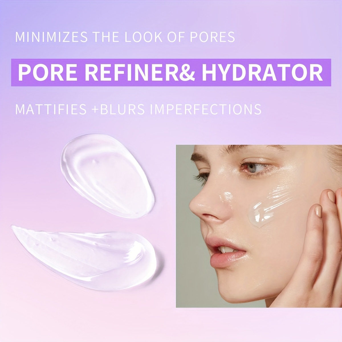 USHAS Comercio exterior europeo y americano Base de maquillaje transfronteriza Corrector Poros invisibles Maquillaje de Amazon FS447