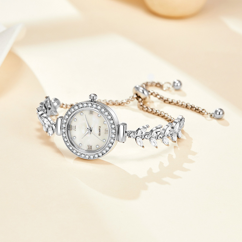 Mermaid Women's Watch Gift Set for Girlfriend Light Luxury Niche Bracelet Watch Fashion Watch Cross-Border Wholesale