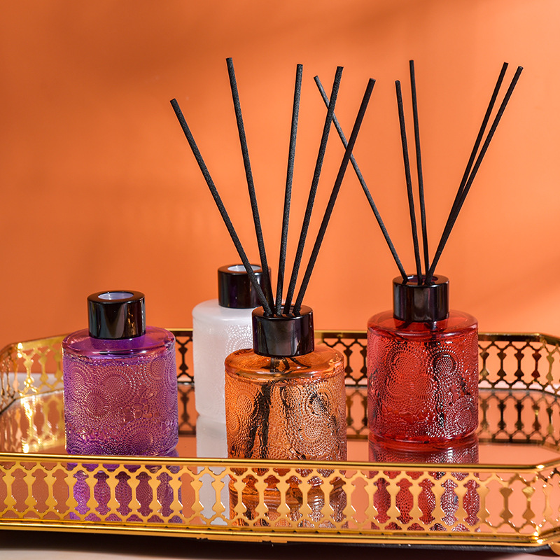 Creativo de alta gama botella de alivio libre de fuego aromaterapia volátil líquido traje de hotel hogar Baño aromaterapia hogar al por mayor