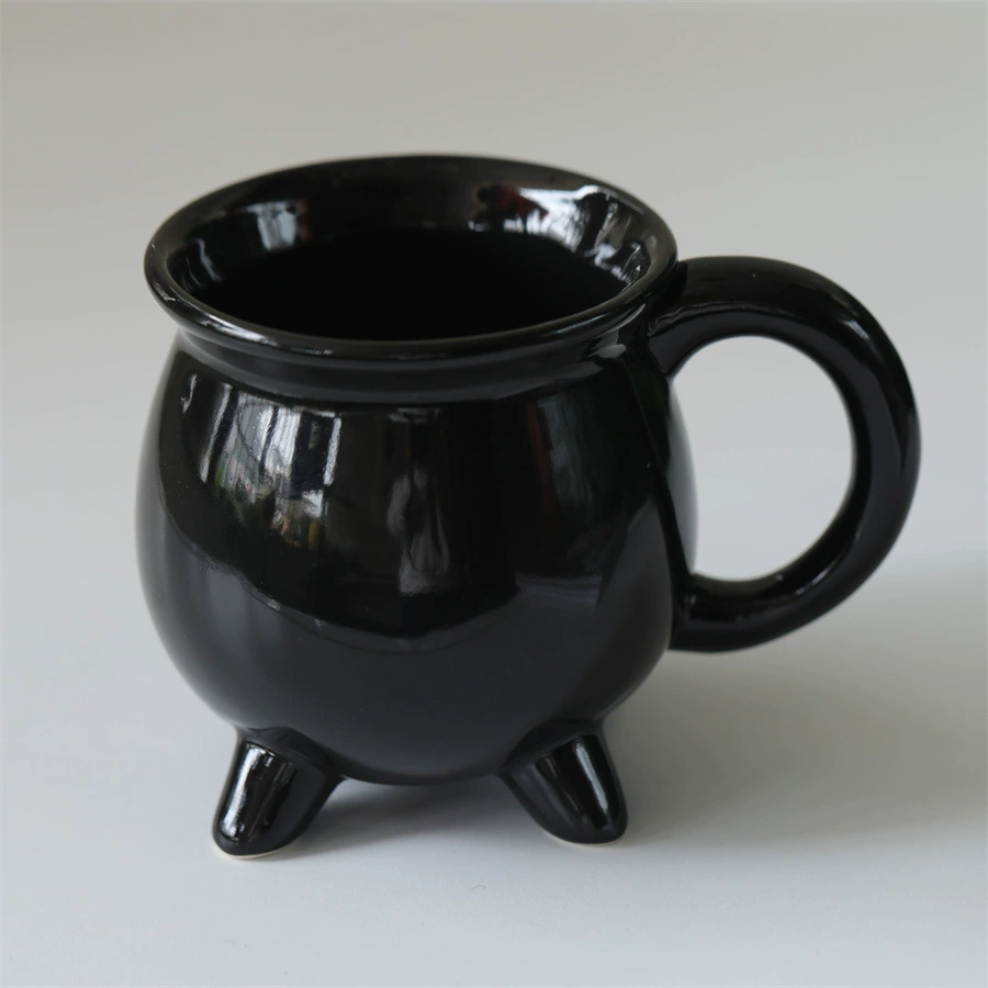 Керамическая кружка-ко cauldron "witch" для Хэллоуина, witches brew, 301–400 мл, 13×9,2×9,2 см