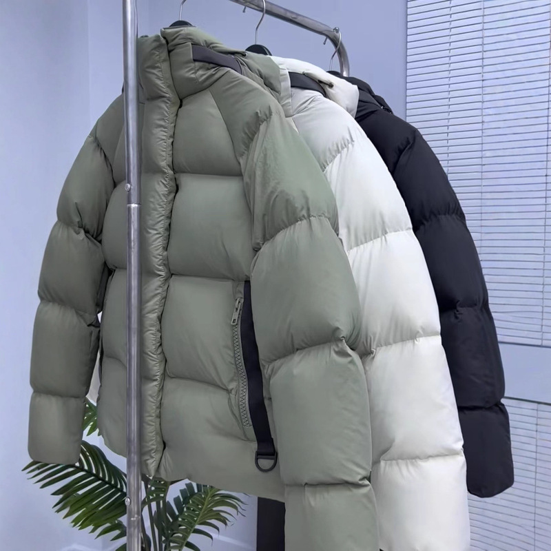 Big Goose down Jacket Black Label Parka 2602 Nana Same Style Men's and Women's Goose Junction 3m Reflective Big Goose down Jacket Black Label Parka 2602 Nana Same Style Men's and Women's Goose Junction 3m Reflective