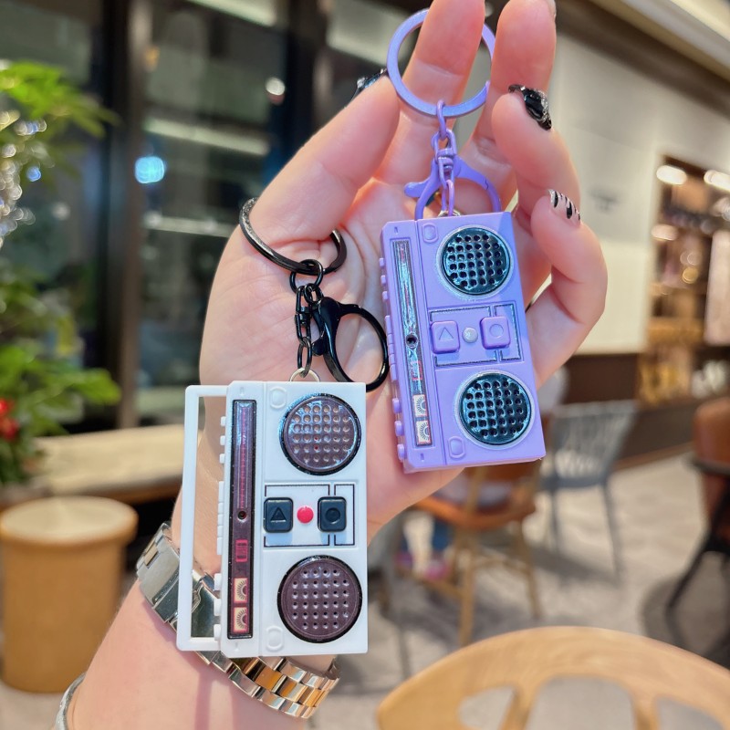 creative retro small keychain