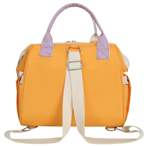 New stylish portable lightweight mom's travel storage bag, multi-purpose mom bag, shoulder-hand-held baby bag