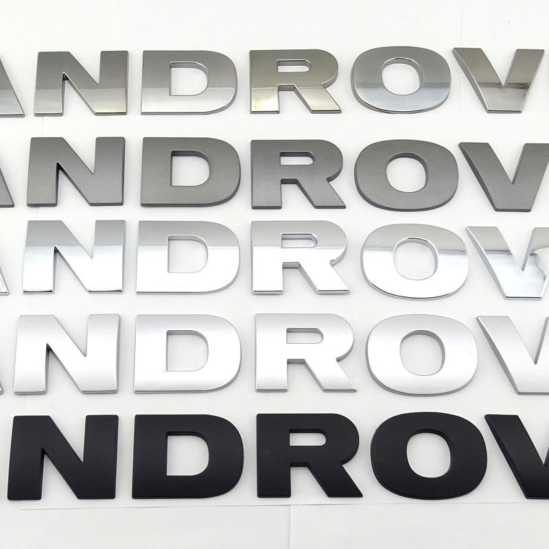 Applicable Land Rover LAND ROVER Word Mark Found 3/4 Cover English Letter Mark Front Mark Rear Rear Car Mark