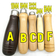 やすりの取っ手、イネの木の柄の各種の材質の各種の型番のABCDF