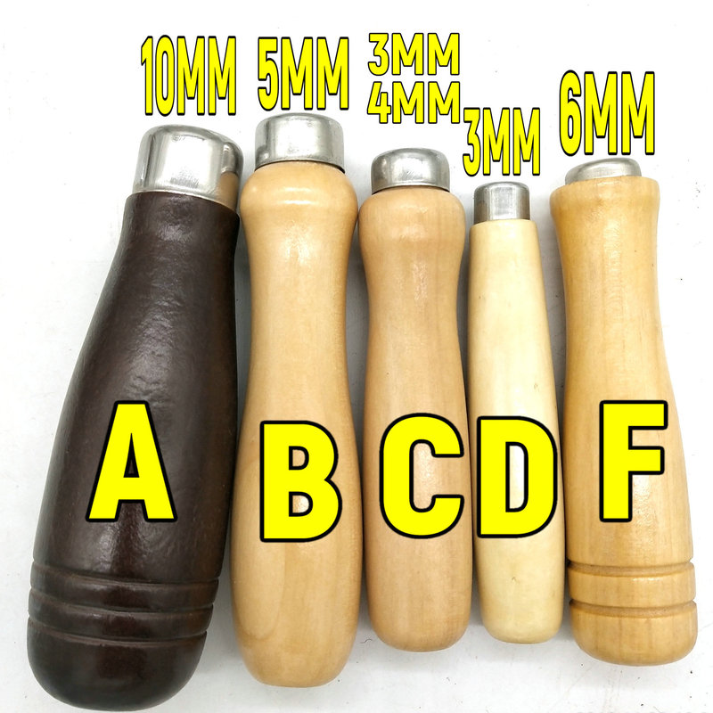 やすりの取っ手、イネの木の柄の各種の材質の各種の型番のABCDF|undefined