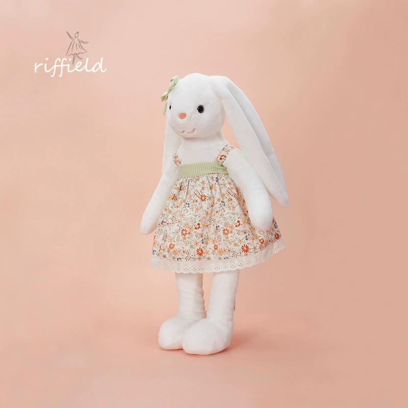 плюшевый кролик-Riffield, игрушка, милая кукла, подлинный дизайн юбки, интернет-знаменитость, подарок на день рождения