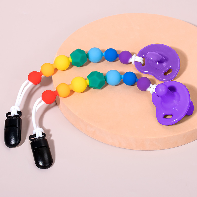 Sell Silicone Baby Gum Baby Soothing Chain Bite Nipple Grinding Stick Toy