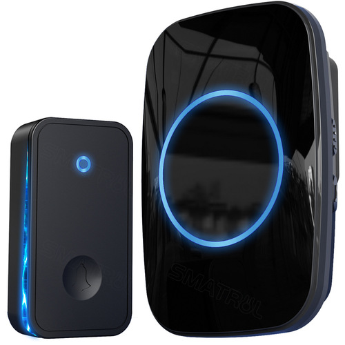 Self-generating wireless home electric doorbell intelligent communication music prompter elderly pager battery-free doorbell