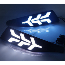 专用于18-19款别克威朗日行灯 威朗专用日间行车灯 前杠灯