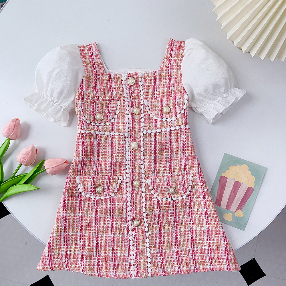 Girls' dress spring and summer new style...