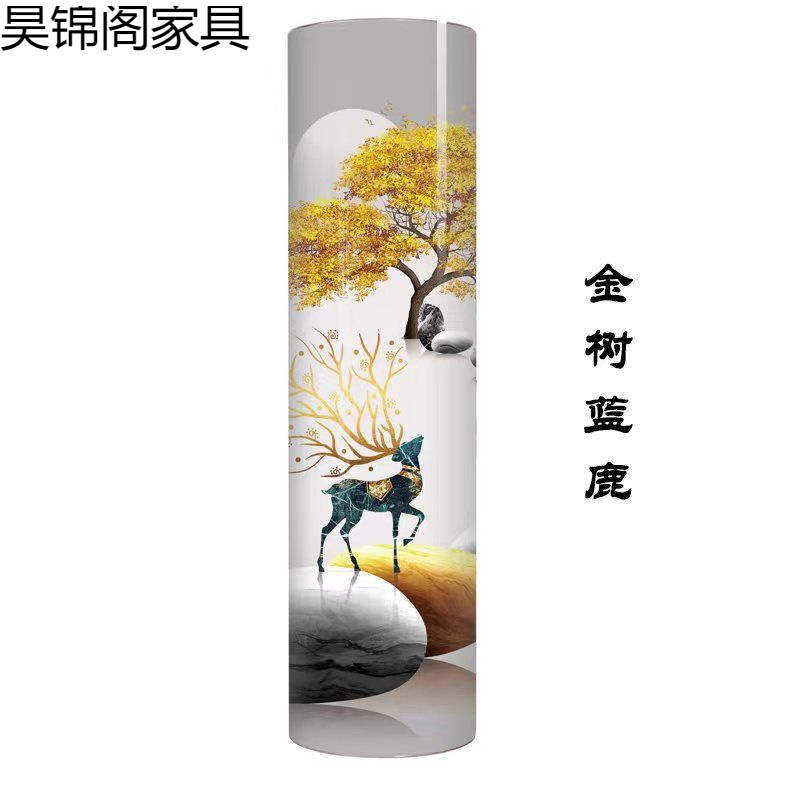 大容量360度旋转鞋柜 家用门口收纳高立式鞋架 圆形圆柱爆款柜|undefined