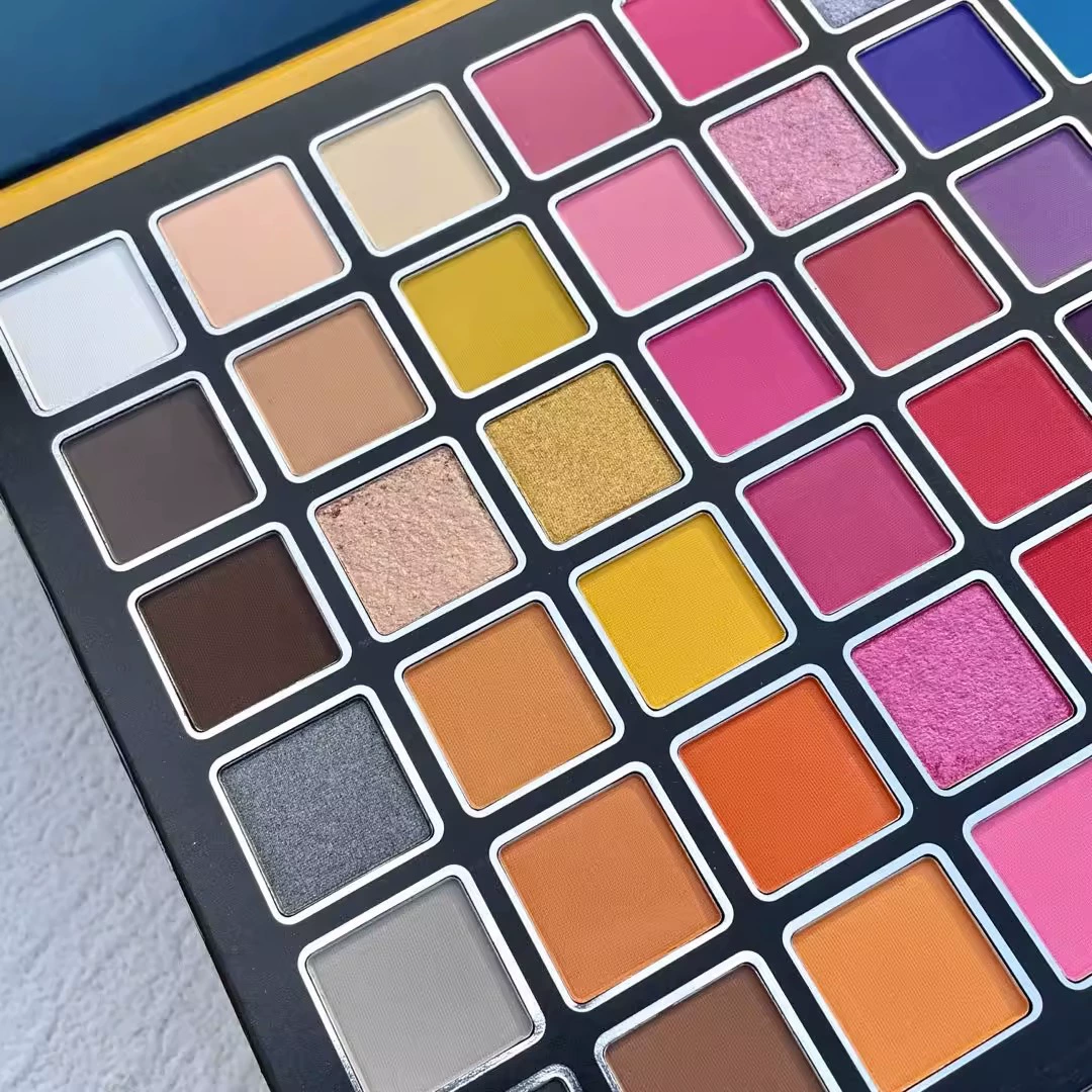 Палетка теней для век Beautyglazed 48 цветов детский сценический макияж костюм cos play цветная тени матовый стиль ins