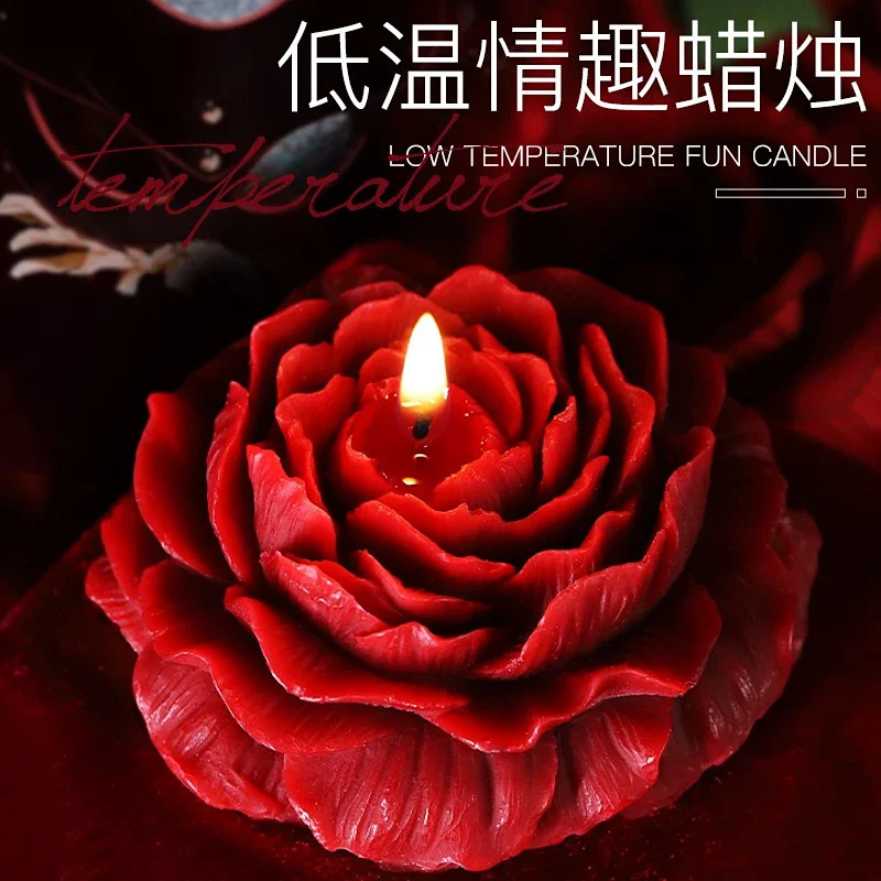 타이드파티-피오니 캔들(레드)