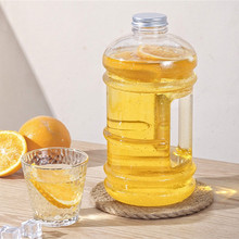 ��ѭ�h2.2LʳƷ��PETG͸���̲�Ͱ����Ͱ����������ơ��Ͱ���l