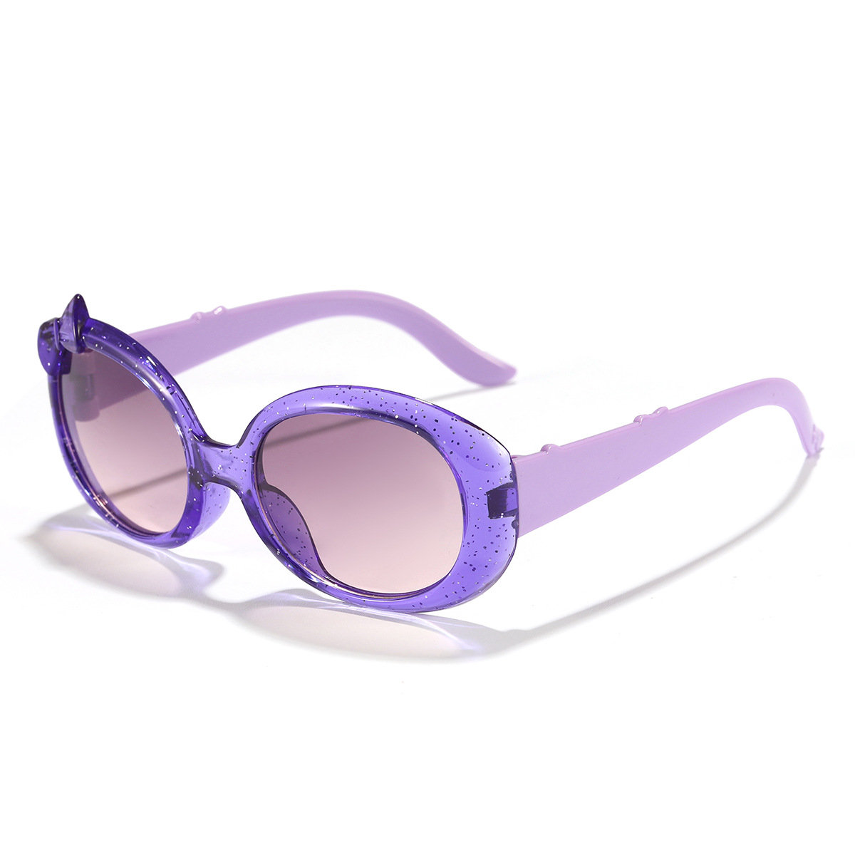Nuevas gafas de sol para niños a prueba de rayos UV gafas de sol transparentes para niños de moda con arco lindo