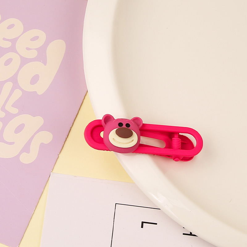 Primavera nueva historieta Sanrio oval metal horquilla linda chica dulce lado Bangs hairpin tocado