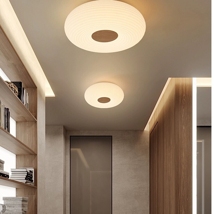 Entrance Hallway Stairwell Balcony Aisle Ceiling Lamp Modern Simple Radar Infrared Human Body Sensor Lamp