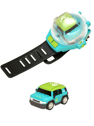 Black Technology C17 Watch Remote Control Electric Mini Car Racing Toy for Boys and Girls, Friends' Gift