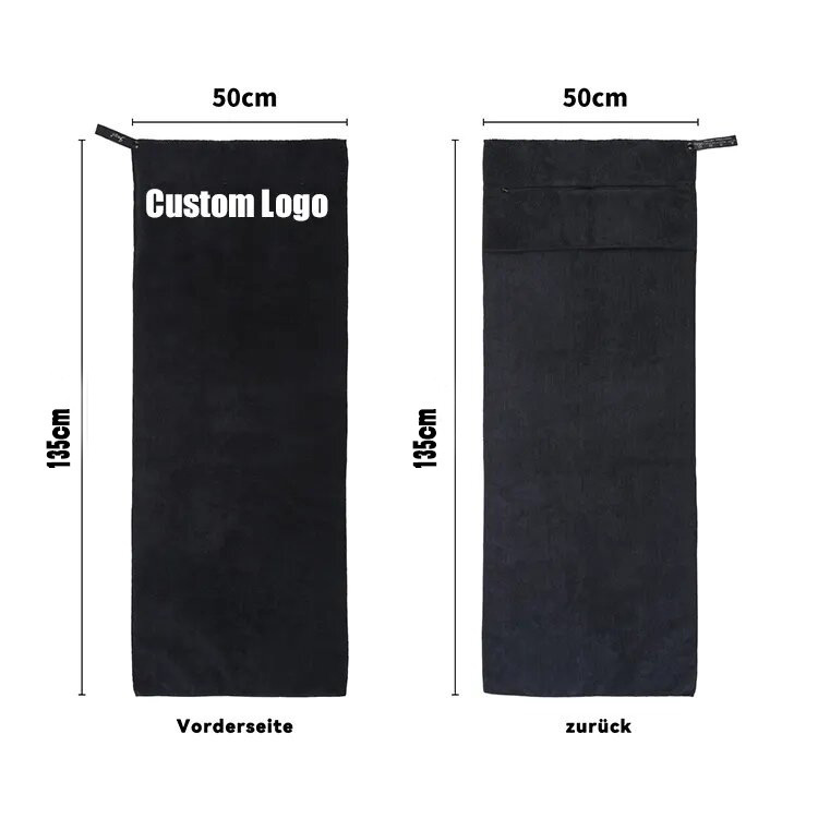 Cross-Border Zippered Sports Towel with Pockets, Multifunctional Towel, Portable Phone Holder, Gym Towel, Sweat-Absorbing Quick-Dry Towel Cross-Border Zippered Sports Towel with Pockets, Multifunctional Towel, Portable Phone Holder, Gym Towel, Sweat-Absorbing Quick-Dry Towel