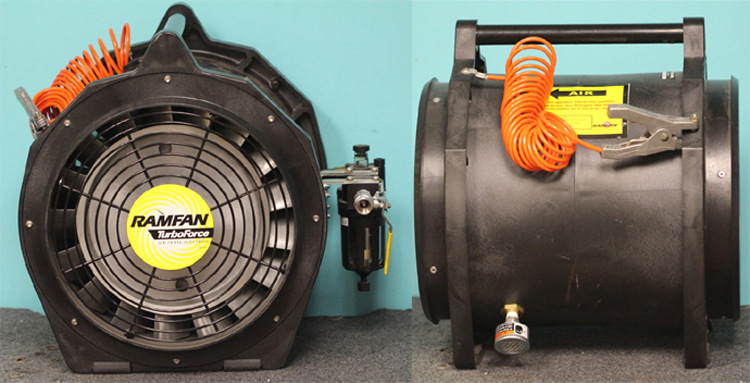 AFi75xx气动防爆风机-RAMFAN优兰特风机