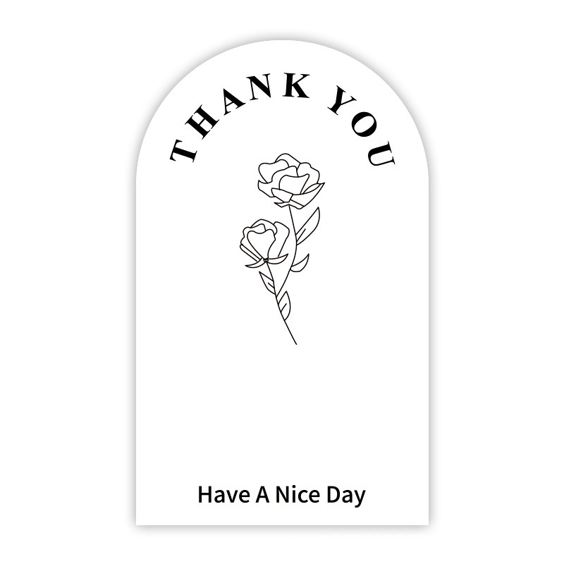 Etiqueta adhesiva de sellado de caja de avión puntual del fabricante Etiqueta adhesiva simple rectangular Etiqueta autoadhesiva de sellado de embalaje de caja exprés