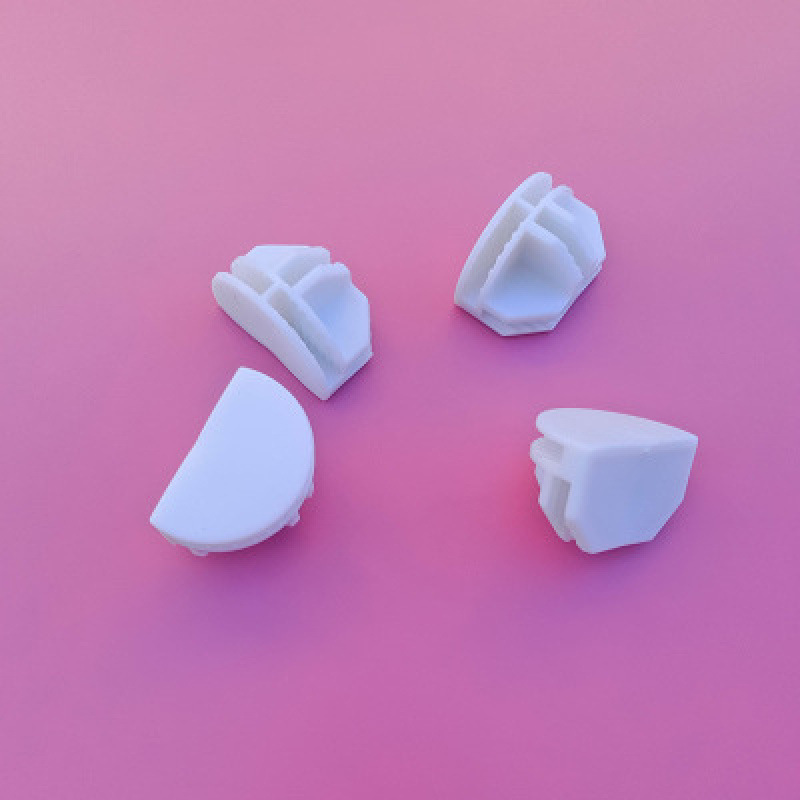 화이트 플랫 버클(4개)