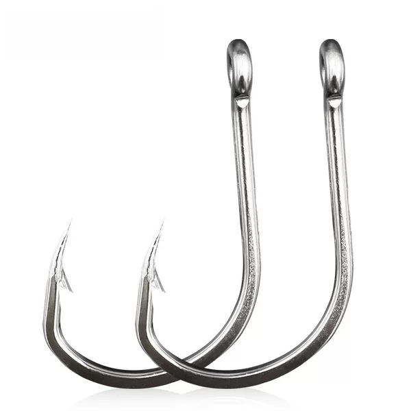10827 large sea fishing hook stainless steel ring iron plate hook villain Carp Hook anchor fish hook Sturgeon hook