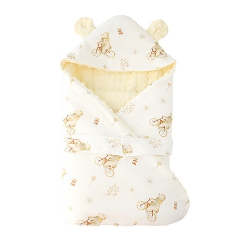 Beanie Velvet Quilt Newborn Baby Delivery Room Supplies Quilt and Blanket Spring, Autumn and Summer Skin-Friendly Swaddling Clothes High Quality