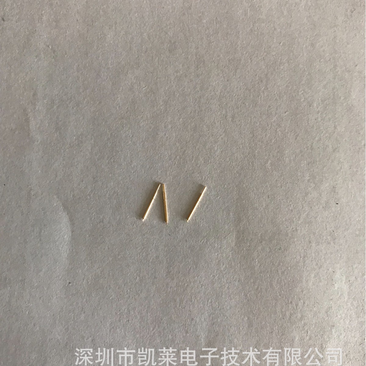 厂家现货直供双头测试探针kts035半导体芯片进口高频弹簧连接器针