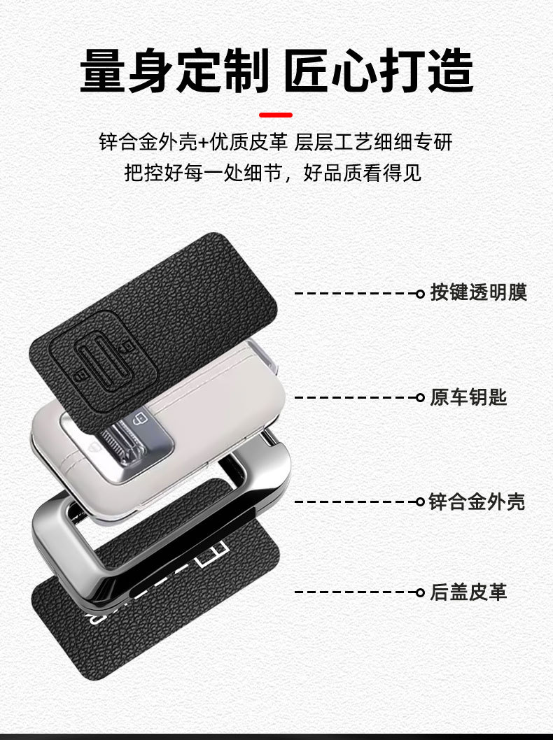 Suitable for Zeekr 001 key case 2026 model Max/Ultra full protection cover Zeekr 9x simple key pouch