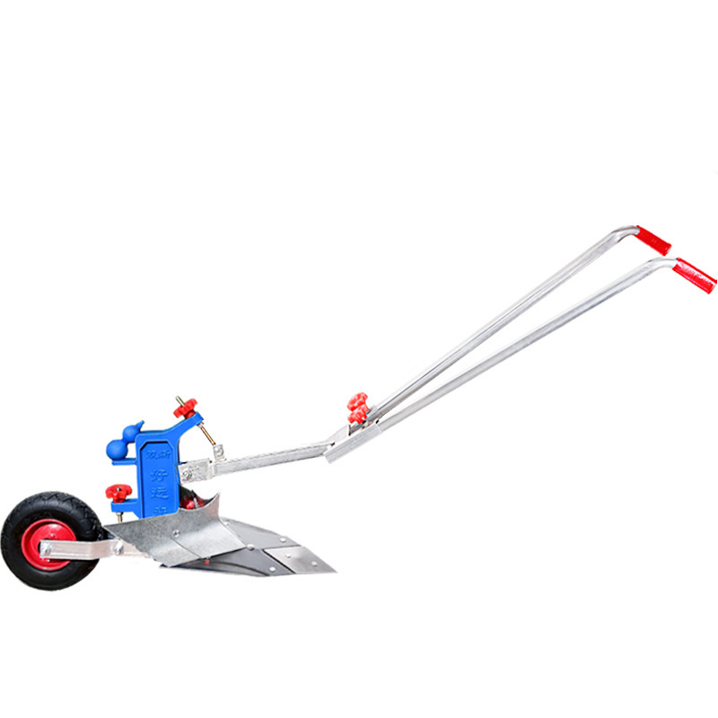 Arado manual mini-cultivador arado agrícola cultivador de cresta manual cultivador de arado de arado de arado