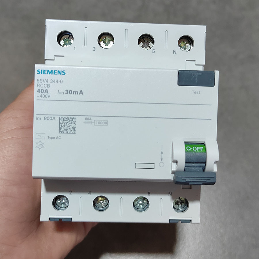 正品SIEMENS西门子漏电保护器4P63A漏电保护器380V三相四线议价