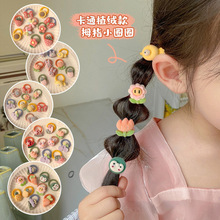 宝宝发圈儿童皮筋不伤发扎头发小号发绳可爱彩色头绳发饰厂家批发