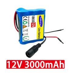 100% 新到着 12V 13800mAh 3S1P リチウム電池 18650 リチウム電池保護カバーセット