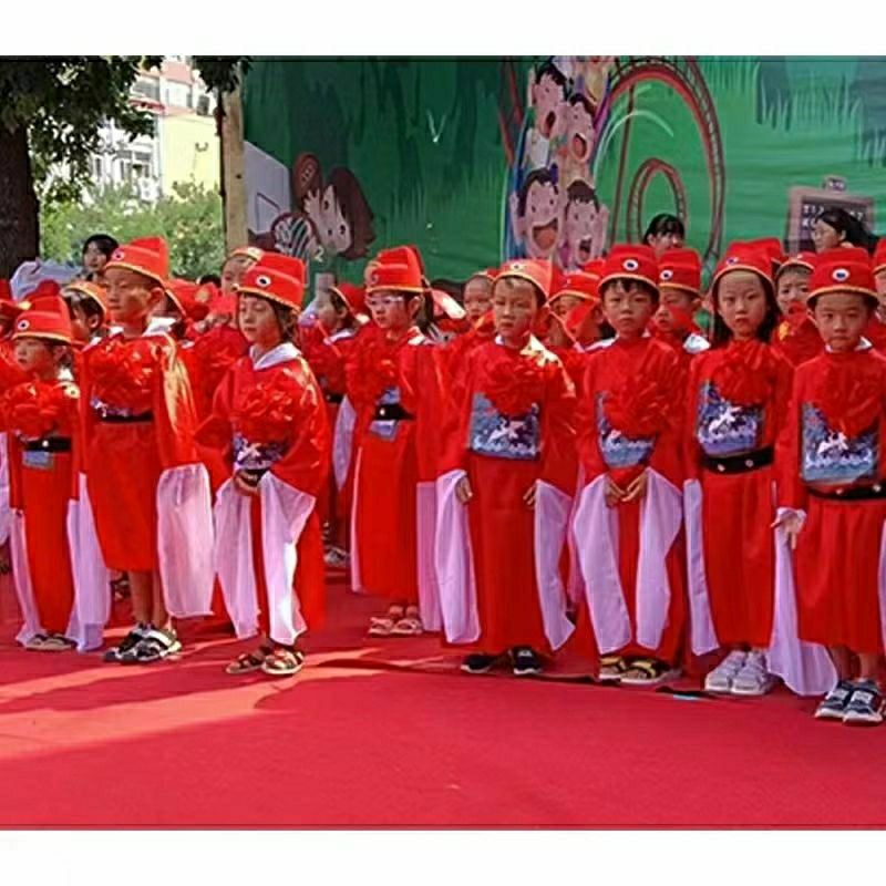 Children's Top Costume Top Scholar Lang Graduation Ceremony Children's Sesame Officer Female Horse Opera Peking Opera Costume Official Costume Children's Top Costume Top Scholar Lang Graduation Ceremony Children's Sesame Officer Female Horse Opera Peking Opera Costume Official Costume