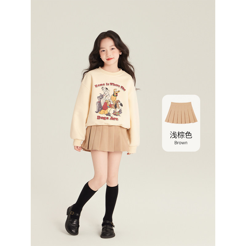 Verano nuevo color sólido niña JK falda de niño vestido de corte universal estilo básico de verano simple japonés falda corta