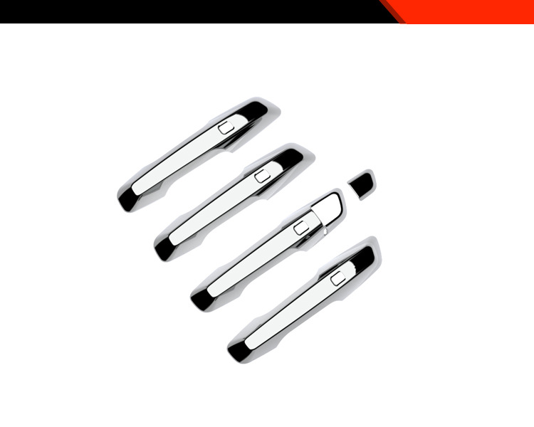 Suitable for 24 Chevrolet Blazer EV modified door handle decorative cover outer door handle patch bright strip