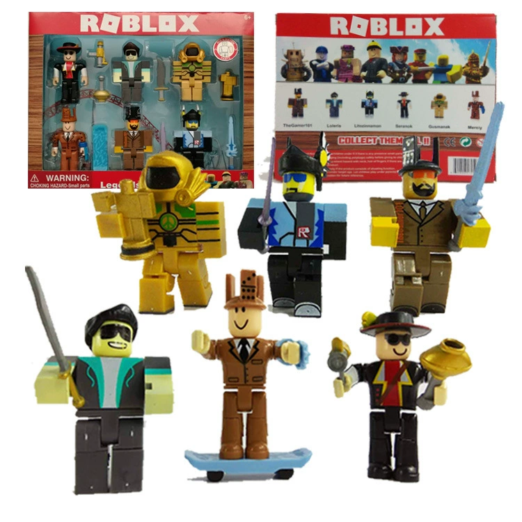 Большая коллекция 10 кукол roblox размером 6–9 см в коробках и пакетах