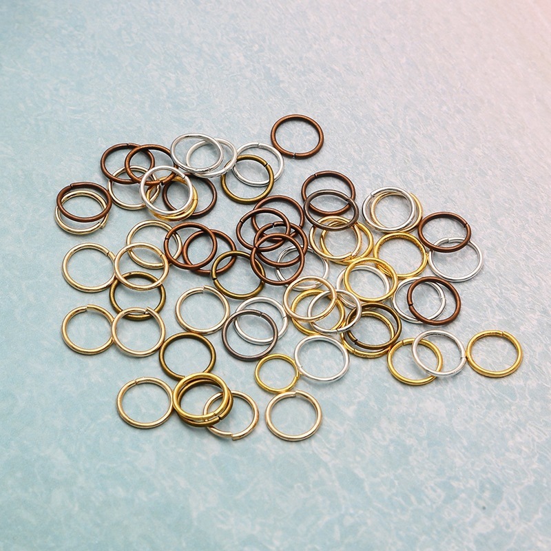 Rings for jewelry and fashion accessories with beads