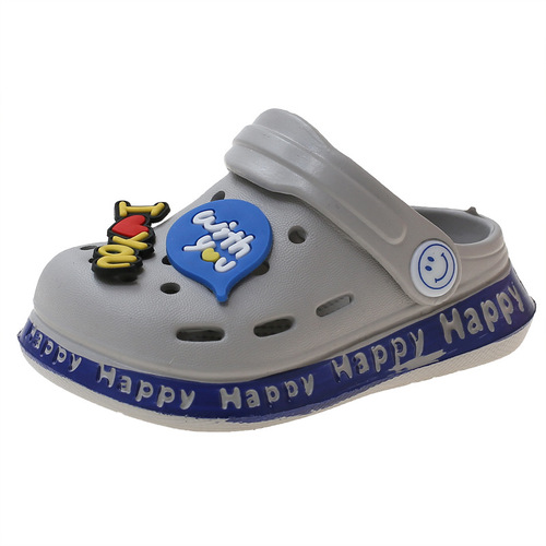 Children's Xia Dong shoes for home use, non-slip, anti-odor, cute sandals and slippers, beach soft-soled eva men's and women's children's sandals