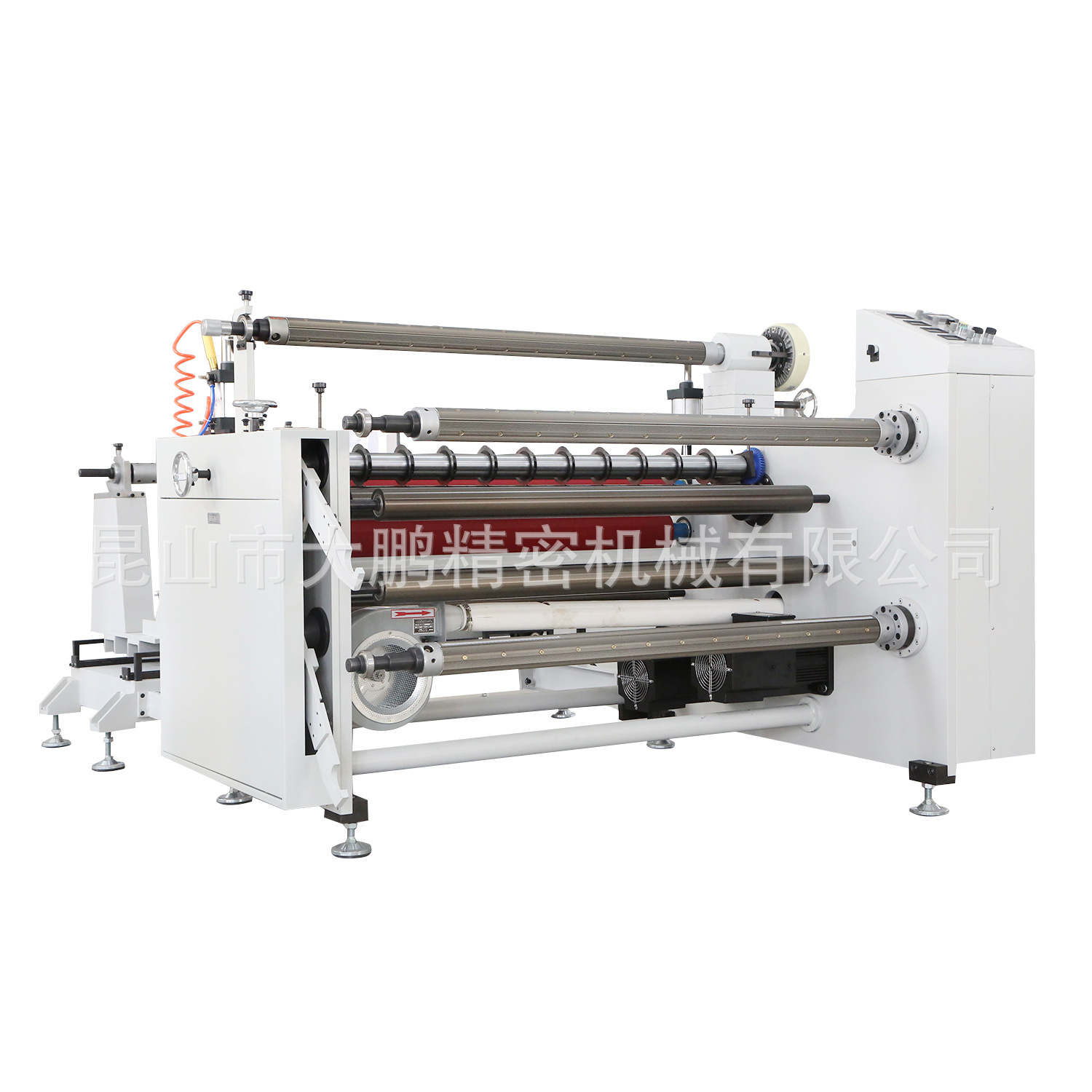 牛皮纸无纺布贴合分切机 精密超声波全自动纠偏控制分条机