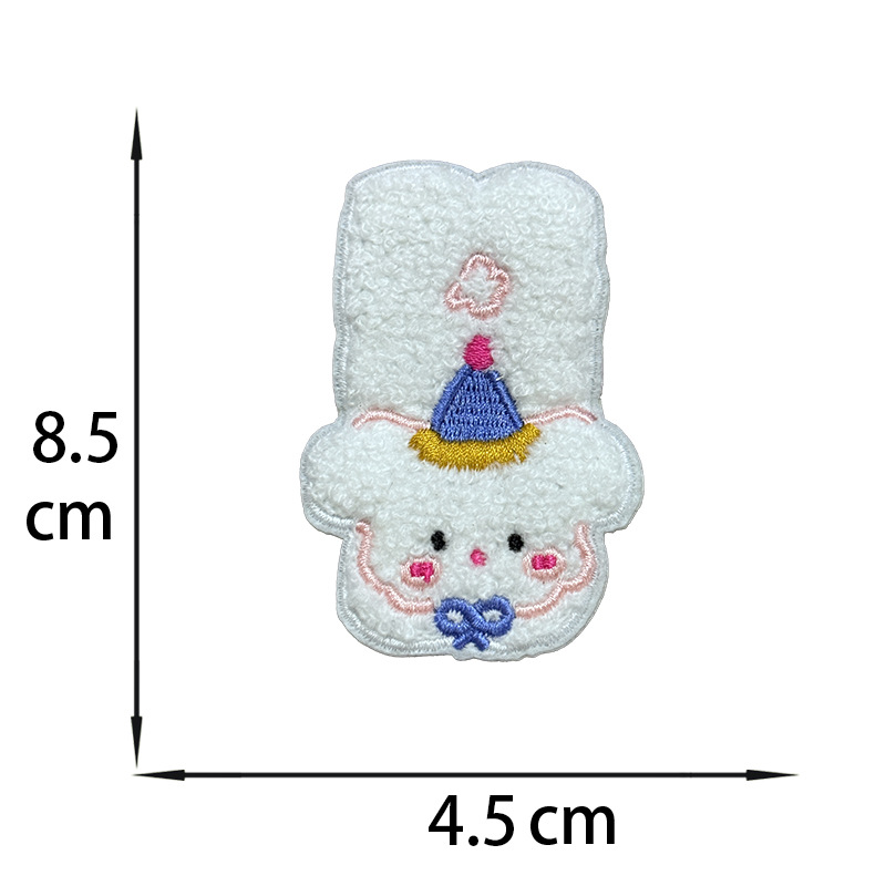 양면테이프*누워있는 흰개