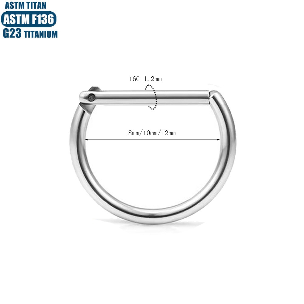 Silver pointed spike labret stud material detail