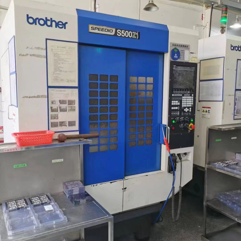 转让9成新机械日本兄弟机S500Z1钻攻机钻攻中心 1600转14把刀