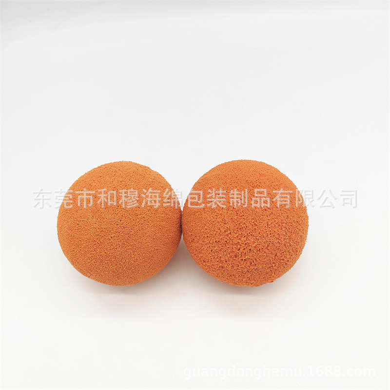 魔术贴投掷玩具球 NBR投掷海绵球 弹力远的投掷球 玩具魔术贴球