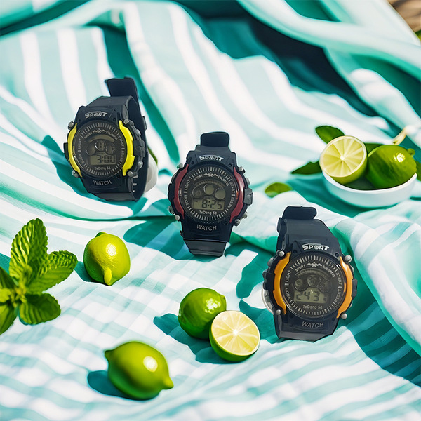 Children's universal electronic fashionable watch