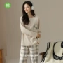 秋季圆领外穿大码家居服